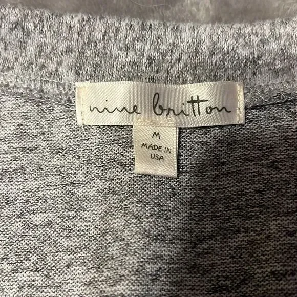 Nine Britton Gray Light Sweatshirt - Picture 3 of 8